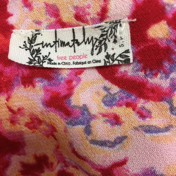 EUC Free People Forties Feels Floral Bell Sleeve Lace Bodysuit - Picture 4 of 11